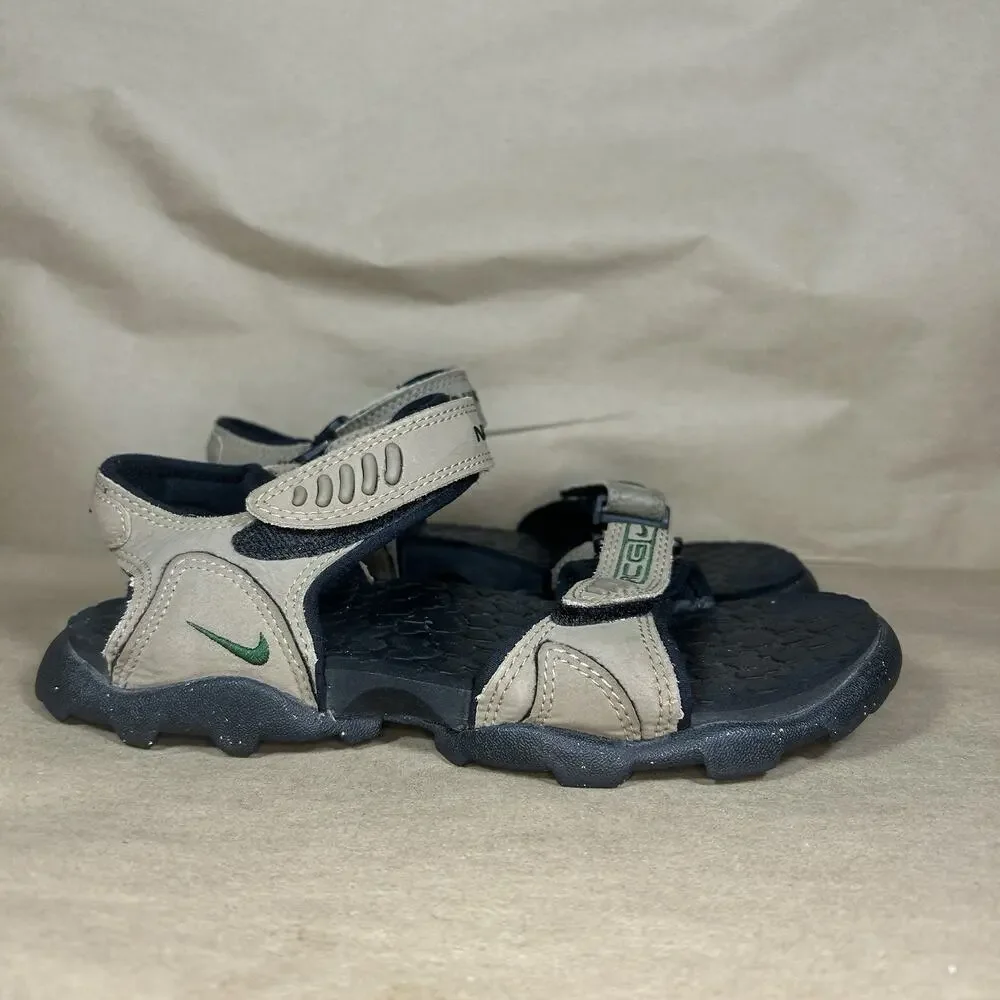 VIntage Nike ACG Wn Size‎ 7 Men Sz 8 Leather Hiking Sandal Hook Loop Open Toe